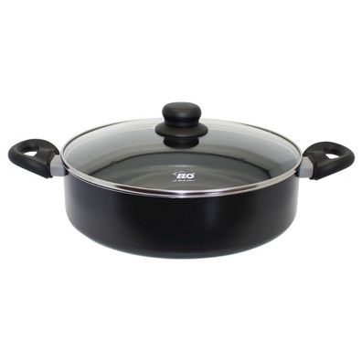 ELO Smart Life Servierpfanne Ø28cm Alu Antihaft Glasdeckel
