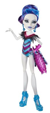 Monster High 2013 CBX55 Spectra Vondergeist Beach Biesties Strandmode OVP NEU