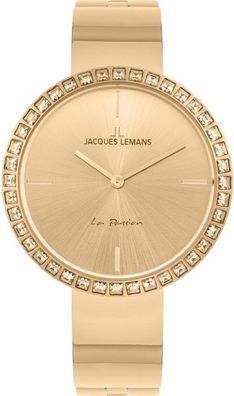 Jacques Lemans Rome 1-2052C Damen Uhr Edelstahl 5Bar