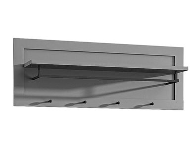 AX LIVING Garderoben Haken Palmano WP - 109cm breit, Landhausstil Grau