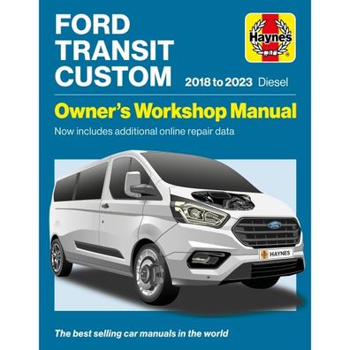 Ford Transit Custom Diesel 2018-2023 Reparaturanleitung Werkstatthandbuch Haynes