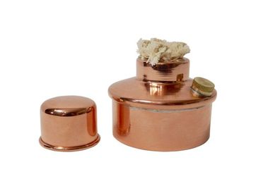 CopperGarden®" Spiritusbrenner aus Kupfer | Premium Groß