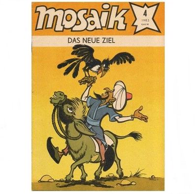 Mosaik Comics Heft Nr. 4 von 1983 Digedags Das neue Ziel