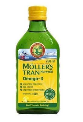 Moeller's Tran Norwegisches Zitronenoel 250ml
