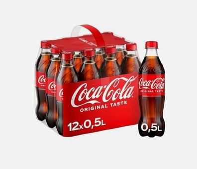 Coca-Cola Original - 12 x 0,5l (inkl. Pfand)