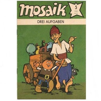 Mosaik Comics Heft Nr. 5 von 1983 Digedags Drei Aufgaben