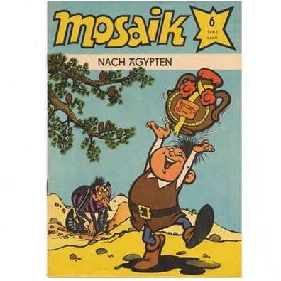 Mosaik Comics Heft Nr. 6 von 1983 Digedags Nach Ägypten