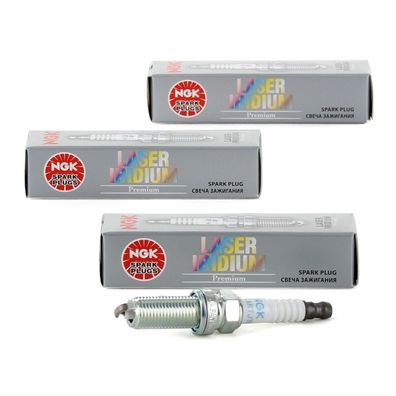 3x NGK Zündkerze FÜR AUDI A1 SEAT IBIZA SKODA FABIA VW GOLF 7 POLO 1.0 TSI TFSI