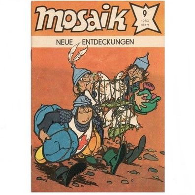Mosaik Comics Heft Nr. 9 von 1983 Digedags Neue Entdeckungen