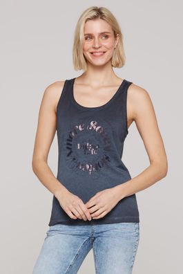 SOCCX Top Oil Dyed in Deep Sea