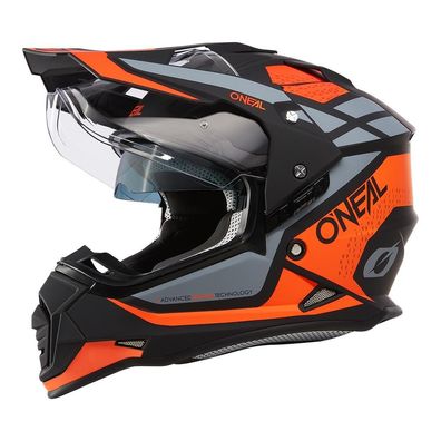 O'NEAL Bike Helm Sierra R Orange/Black/Gray - Größe: S (55/56 cm)
