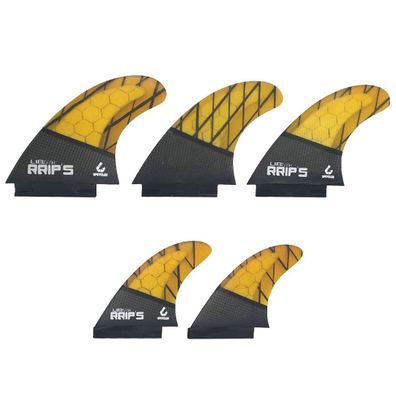 LIB TECH Finnen Tri Quad 5 Fin Set medium - Größe: L