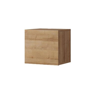 BETTSO Hängeschrank quadratischer BIRD / Goldene Eiche
