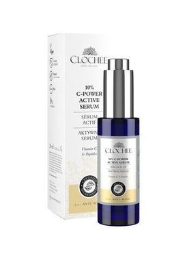 Clochee 10% C-POWER Aktives Serum 30 ml - Organische Hautpflege fuer strahlenden