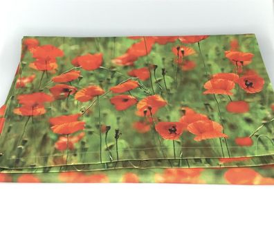 Sander Red Poppy Tischläufer 100% Baumwolle 48x140