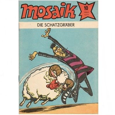 Mosaik Comics Heft Nr. 10 von 1983 Digedags Die Schatzgräber