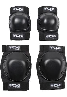 TSG Skate Protektor Set Plain black - Größe: L