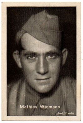 Mathias Wiemann Vintage Alte Zigaretten Foto Bold Bühne und Film 23 von 1933 Filmstar