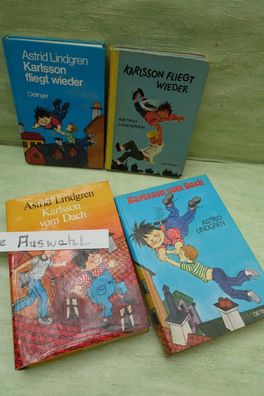 Astrid Lindgren Karlsson vom Dach fliegt wieder Oetinger Lillebror HL SU