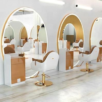 Konsole Friseursalon Barbershop Spiegel Friseursalon 200x120 LED PRO