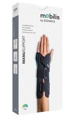 Mobilis Manu Active XS Linke Handgelenkbandage - Elegante Unterstuetzung zur Handgele