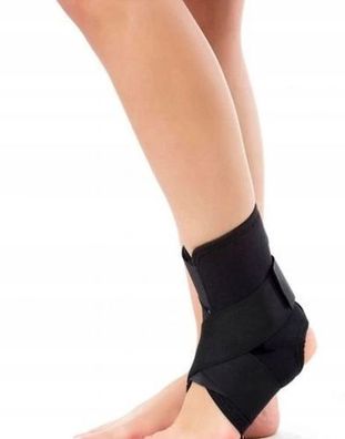 Hochwertige Orthopaedische Knoechelbandage S - Unterstuetzt & Entlastet das Sprunggel