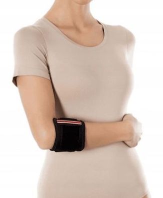 Hochwertige Tennisarm Ellenbogenbandage, Gelenkschutz fuer Sport, Groesse S