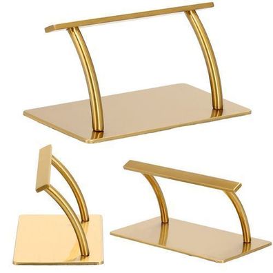 Fußstütze Friseur rutschfester Boden Gold Flat Superior XL