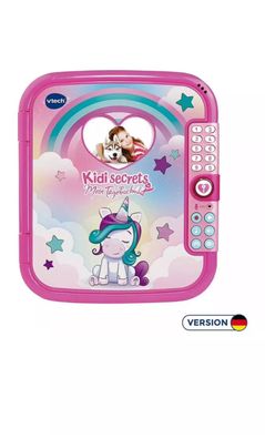 VTech Kidisecrets Mein Tagebuch elektronische Tagebuchhülle Zahlencode Mädchen