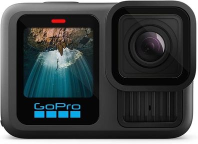 GoPro HERO13 Black - wasserdichte Actionkamera mit 5,3K60-Video, 27MP-Foto + Kompatib