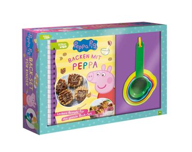 Backen mit Peppa. Peppa Pig | Buch | Peppa Pig | Spiralbindung | 160 S. | 2021