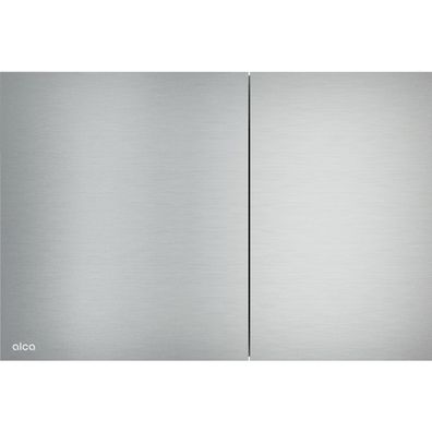 Alcadrain WC - Betätigungsplatte AIR-INOX Halbmatt Edelstahl
