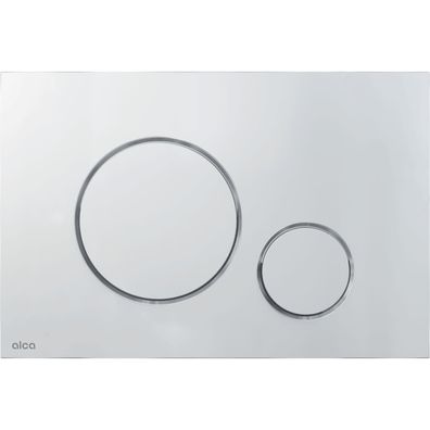 Alcadrain WC - Betätigungsplatte M672 Chrom-Matt