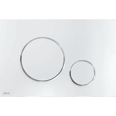 Alcadrain WC - Betätigungsplatte M671 Chrom-Glanz