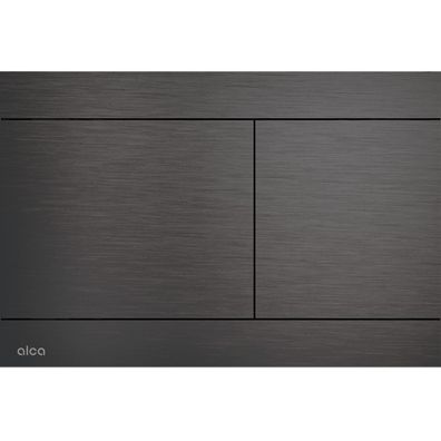 Alcadrain WC - Betätigungsplatte FUN-GM-B Gun Metal Matt gebürstet Edelstahl