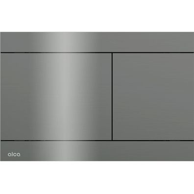 Alcadrain WC - Betätigungsplatte FUN-GM-P Gun Metal Glanz Edelstahl