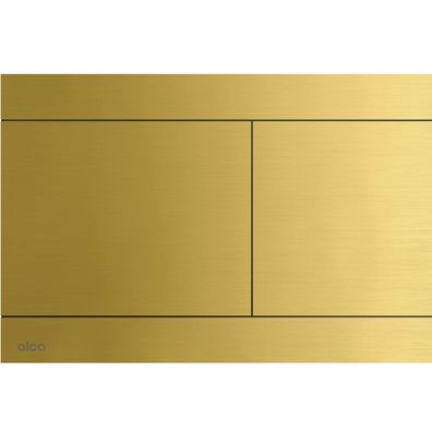 Alcadrain WC - Betätigungsplatte FUN-BRASS Messing Edelstahl