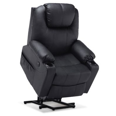 MCombo Elektrisch Aufstehhilfe Fernsehsessel Relaxsessel Massage Heizung USB 7040