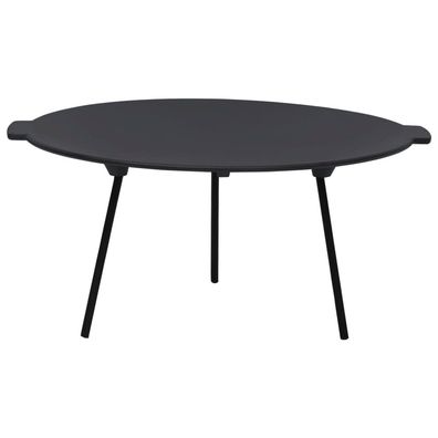 Grillplatte | Plancha | Feuerplatte | Gusseisen | 44cm | BBQ | mit Füßen