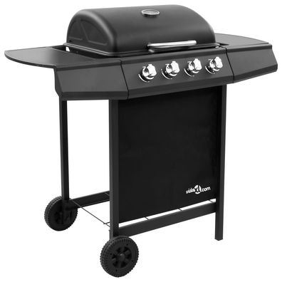 Gasgrill | Grillwagen | BBQ | Gartengrill | 4-Flammen | Balkongrill | 8KW