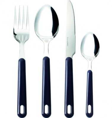 Brunner Besteckset SAVOR Edelstahl Kunststoffgriffe 16-teilig