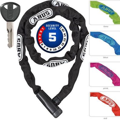Kette 5805K, L = 75 cm, Ø = 5 mm, rot, Abus, 72489