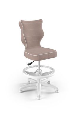 Petit Kinderstuhl mit Fußstütze weiß Jasmine 08 Größe 3