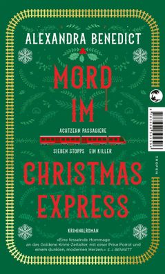 Mord im Christmas Express | Kriminalroman | Alexandra Benedict | Taschenbuch