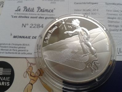 10 euro 2015 PP Frankreich Kleiner Prinz Sterne sind Führer 22,2g Silber 999er