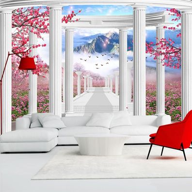 Vlies Fototapete Wandtapete Wandbilder Moderne 3D Fantasy Landschaft 1052