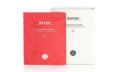 Pedibaehr - Baehr Beauty Concept  -  Lippenpflege-Maske, 1 Pack (10 Stk.)