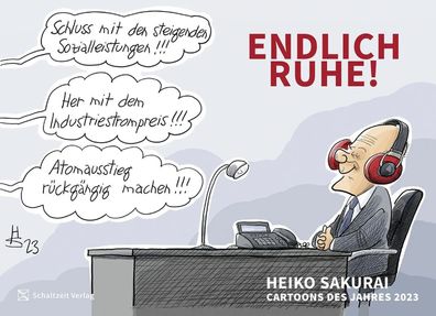 Endlich Ruhe! - Sakurai Cartoons des Jahres 2023 | Heiko Sakurai | Taschenbuch