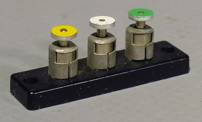 Trix Minitrix 66580 SKlemmleiste Verteilerleiste Klemme Verteiler grün weiß gelb