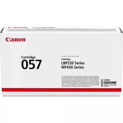 Canon 057 Tonerkartusche 1 Stück(e) Original Schwarz